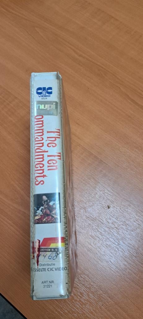 The Ten Commandments VCC - Cecil B. DeMille Bijbelepos, Alle leeftijden, Ophalen of Verzenden, Gebruikt, Drama