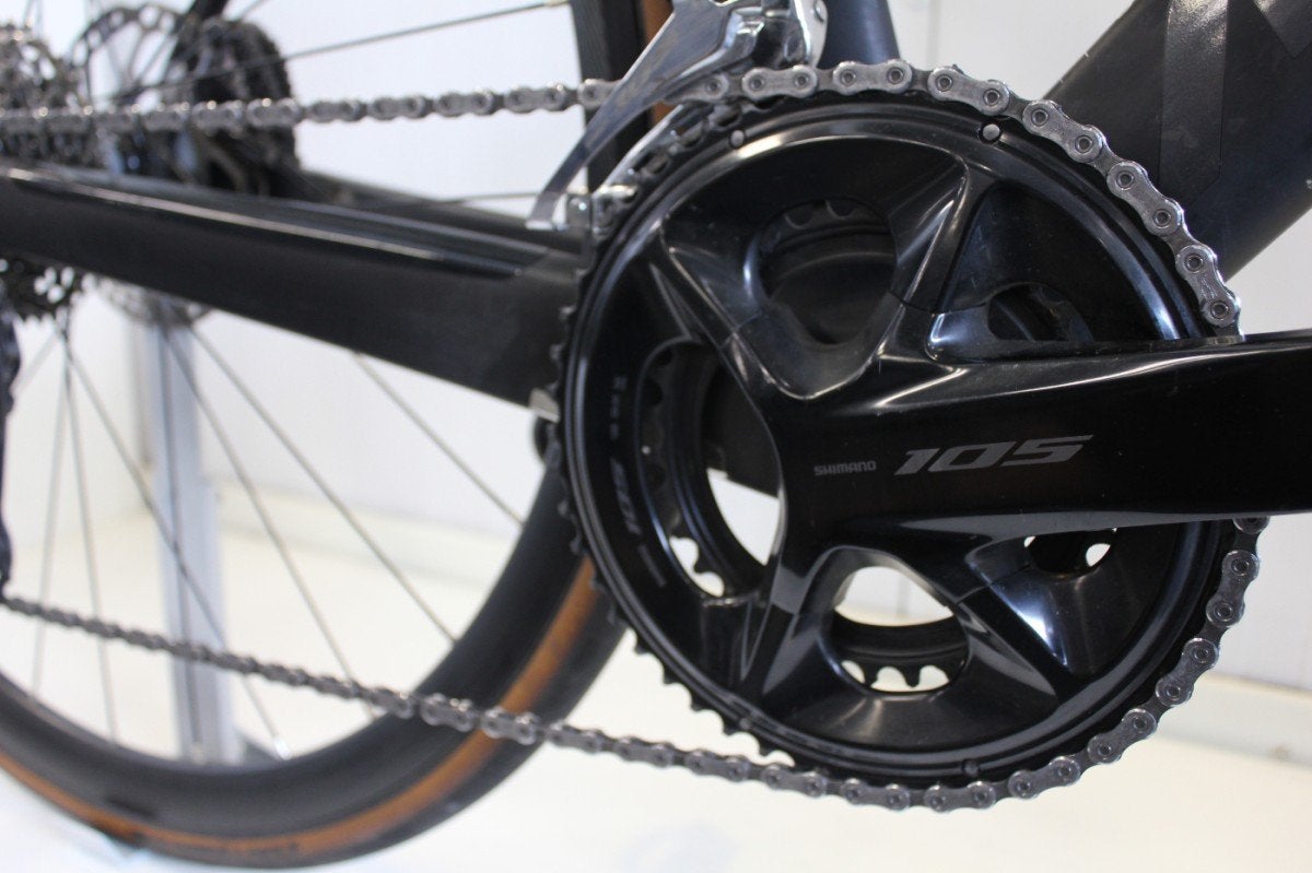 REACTO 6000 105DI2 GLOSSY BLACK/MATT BLACK M, 28 inch, Gebruikt, Carbon, -