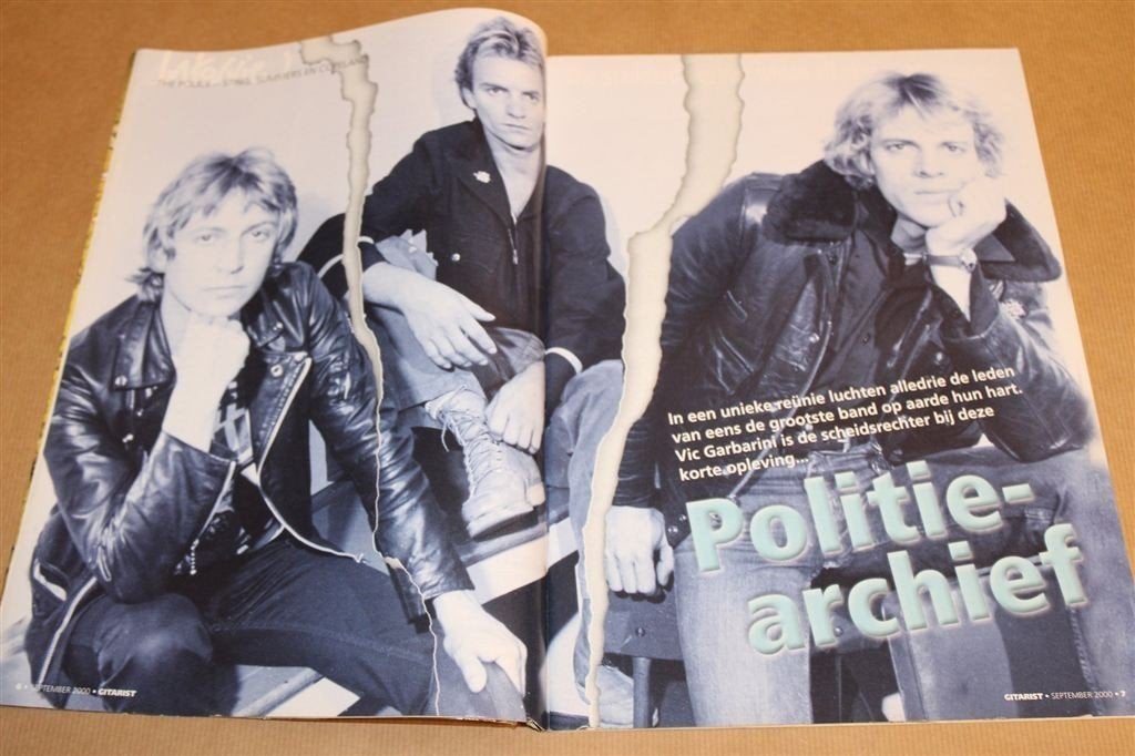 Magazine Gitarist [Sep 2000] — Beatles, Police, Jimi Hendrix, Boeken, Ophalen of Verzenden, Gelezen, Artiest