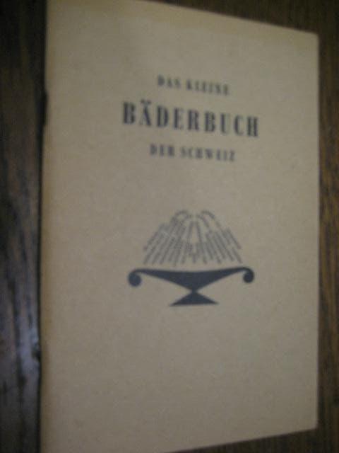 Das kleine baderbuch de schweiz 1959, Ophalen of Verzenden, Gelezen