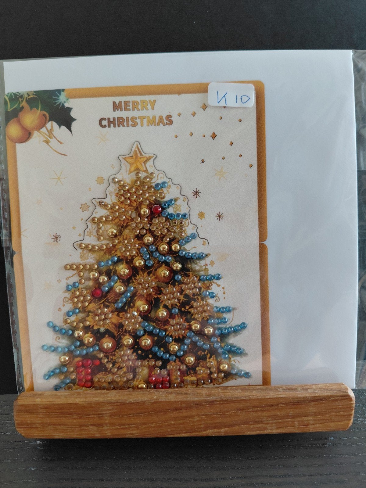 Diamond painting kerstkaart 5+1 gratis, Ophalen, Nieuw, Kerst