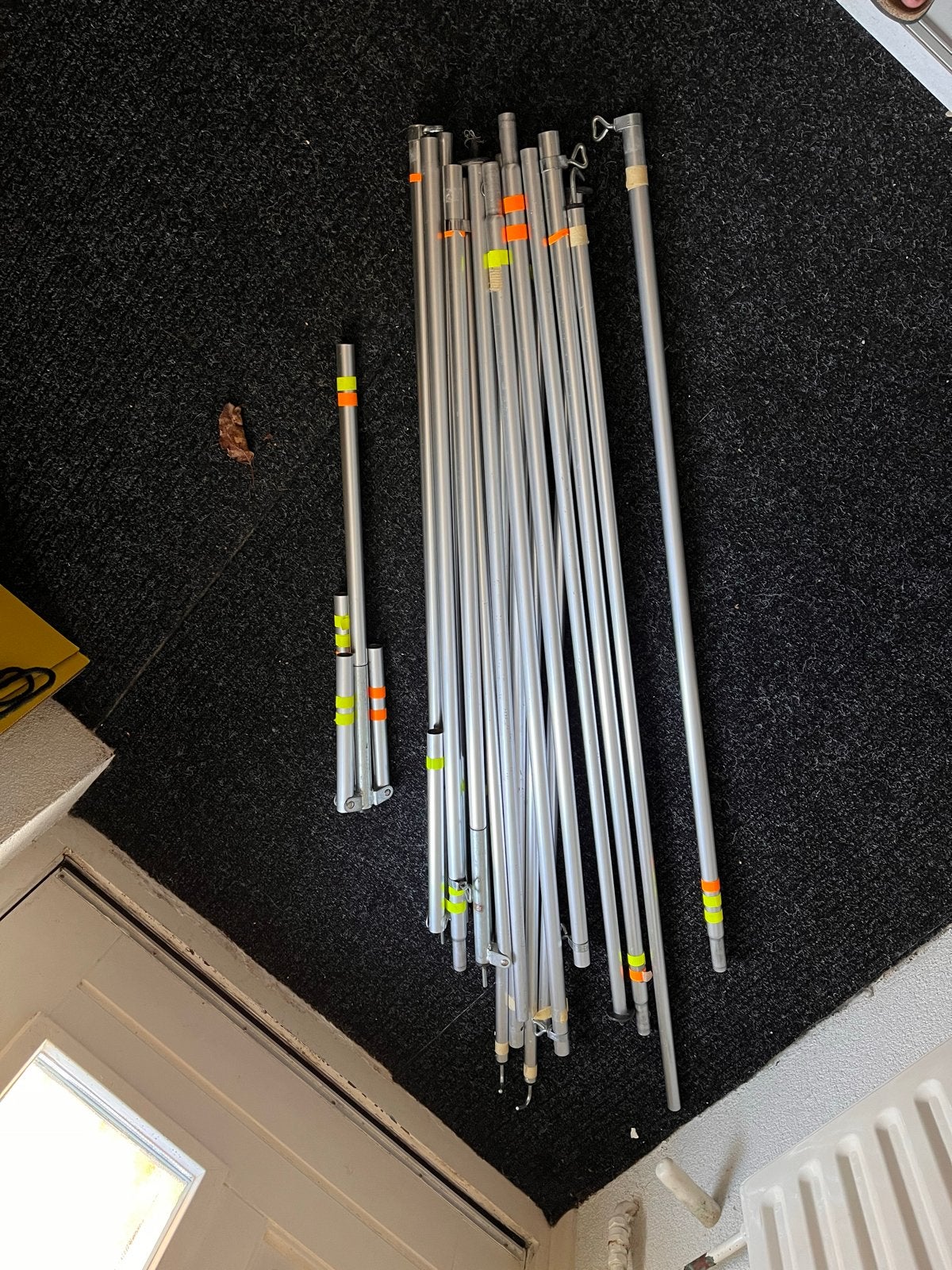 frame - aluminium buizen voor tent of luifel, Ophalen, Gebruikt