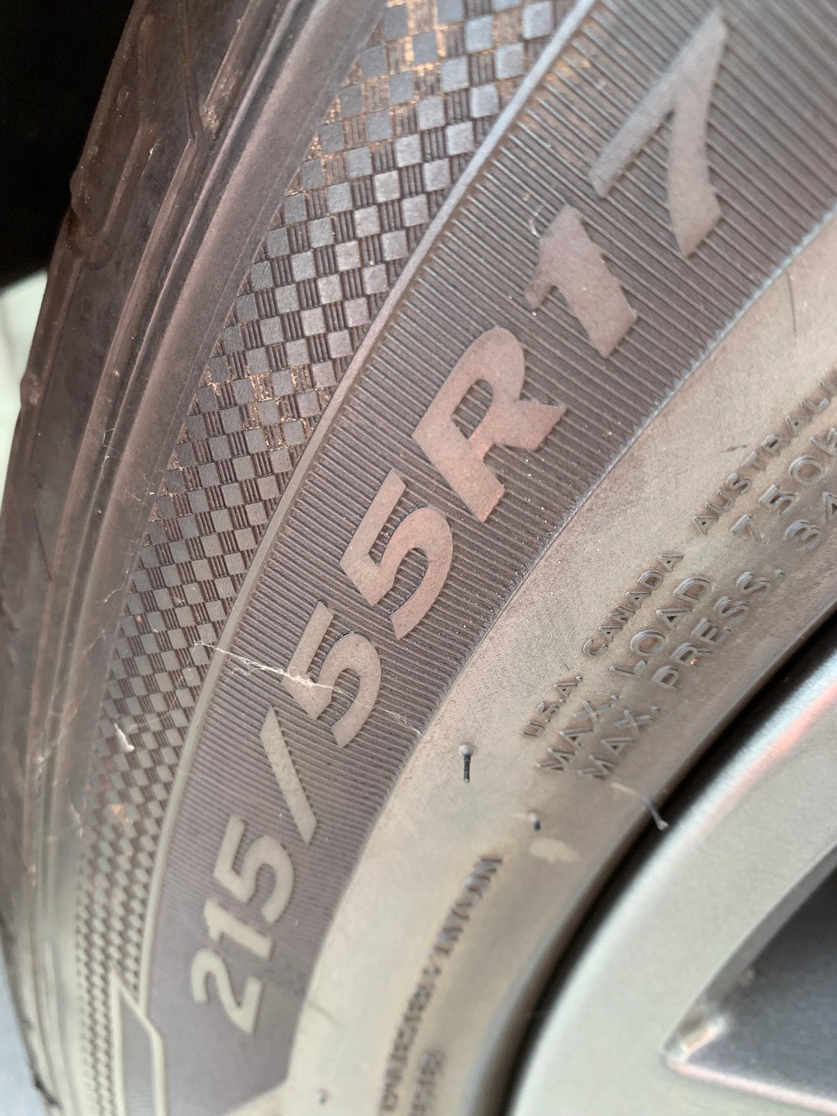 Hankook Ventus Prime 3 215/55R17, Caravans en Kamperen, Ophalen, Gebruikt