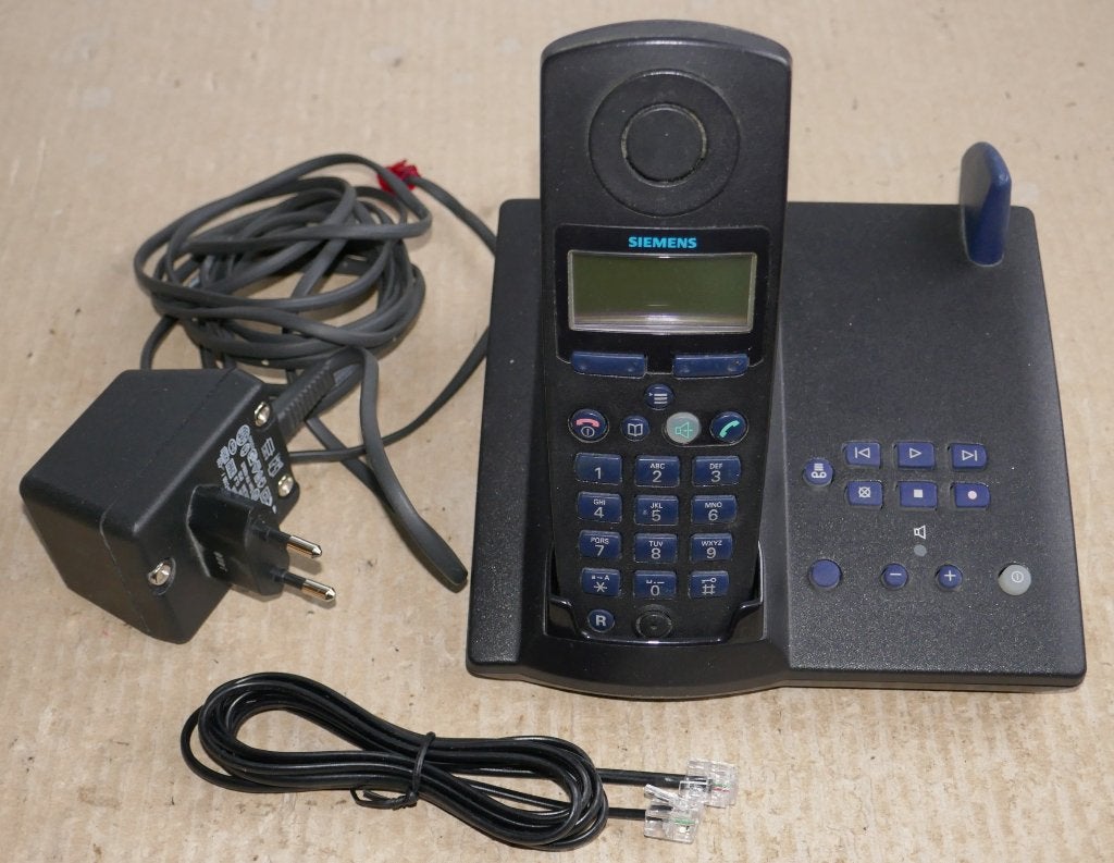 Te koop: Siemens Gigaset 3015 draadloze huis telefoon, Ophalen of Verzenden, Gebruikt, 1 handset, Stralingsarm