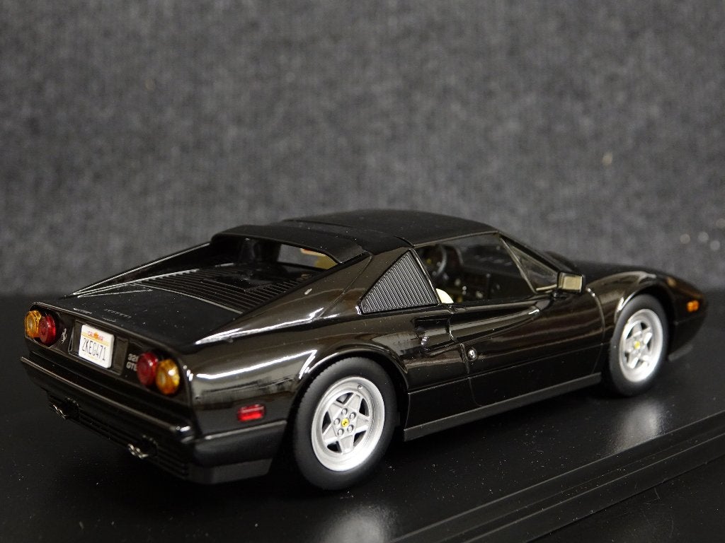 KK-Scale 1:18 Ferrari 328 GTS zwart Miami Vice en Crockett, Hobby en Vrije tijd, Overige merken, Auto, Onbekend, Nieuw