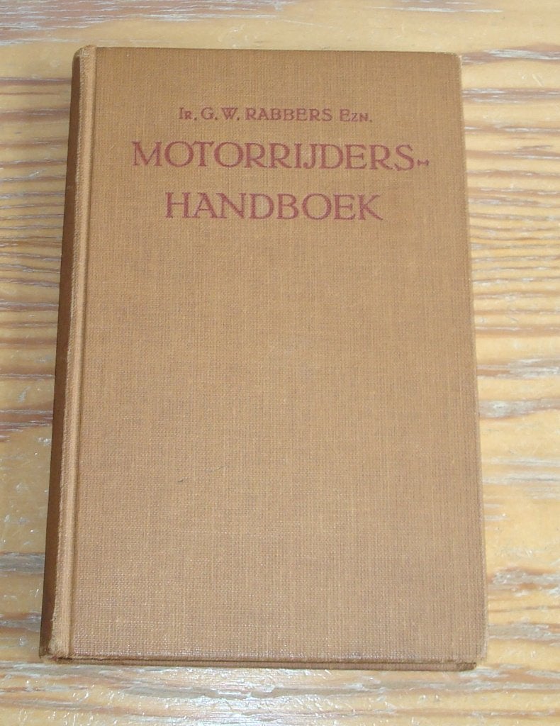 MOTORRIJDERS HANDBOEK 1950, Ophalen of Verzenden, Gelezen, Algemeen