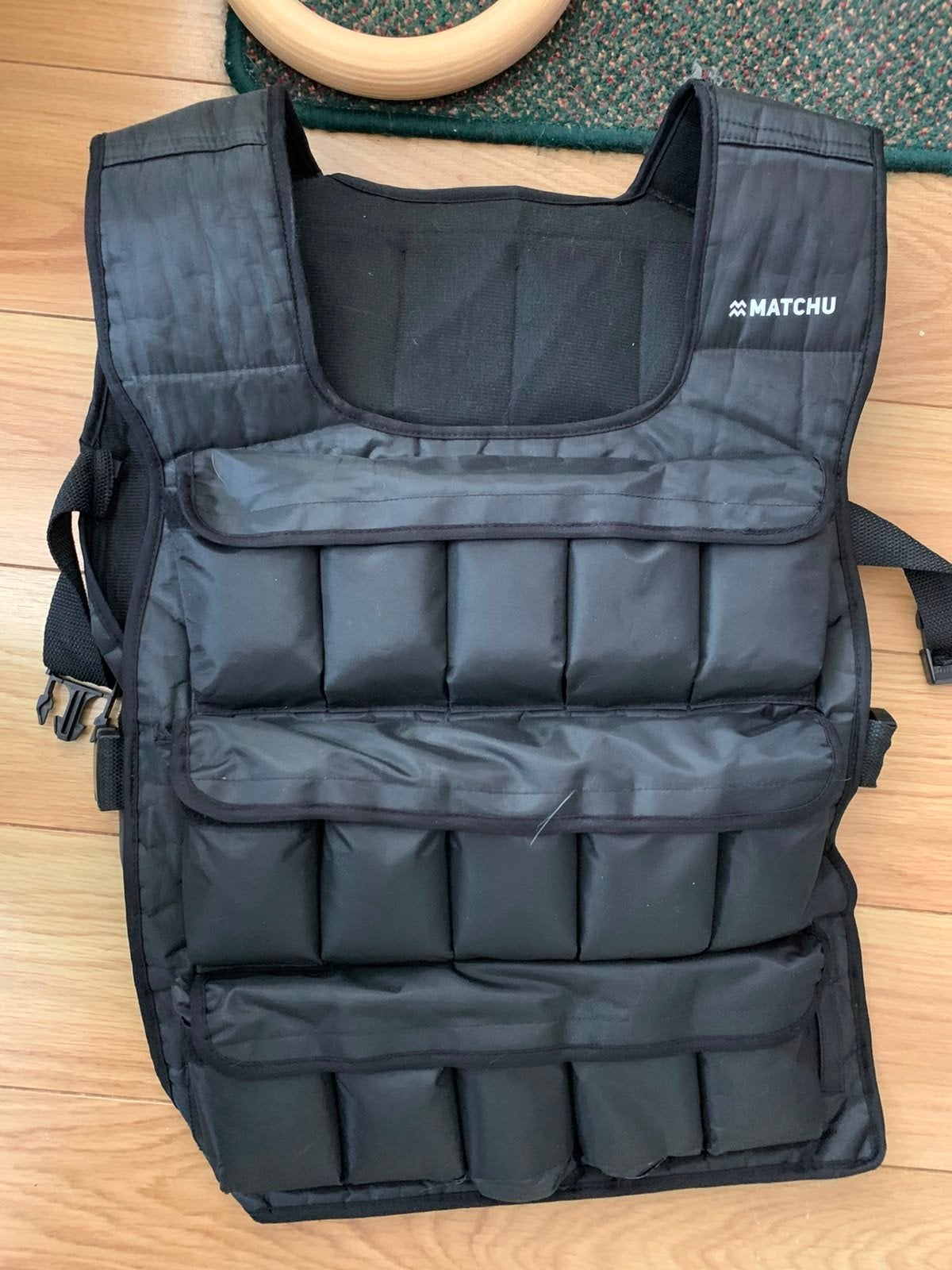 Turnringen en verzwaard vest voor krachttraining, Ophalen of Verzenden, Gebruikt, Benen, Overige typen