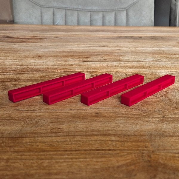 H Profiel met versteviging – 1-50 – 10cm lengte – Set van 4, Ophalen of Verzenden, Nieuw, Bus of Vrachtwagen, Overige merken