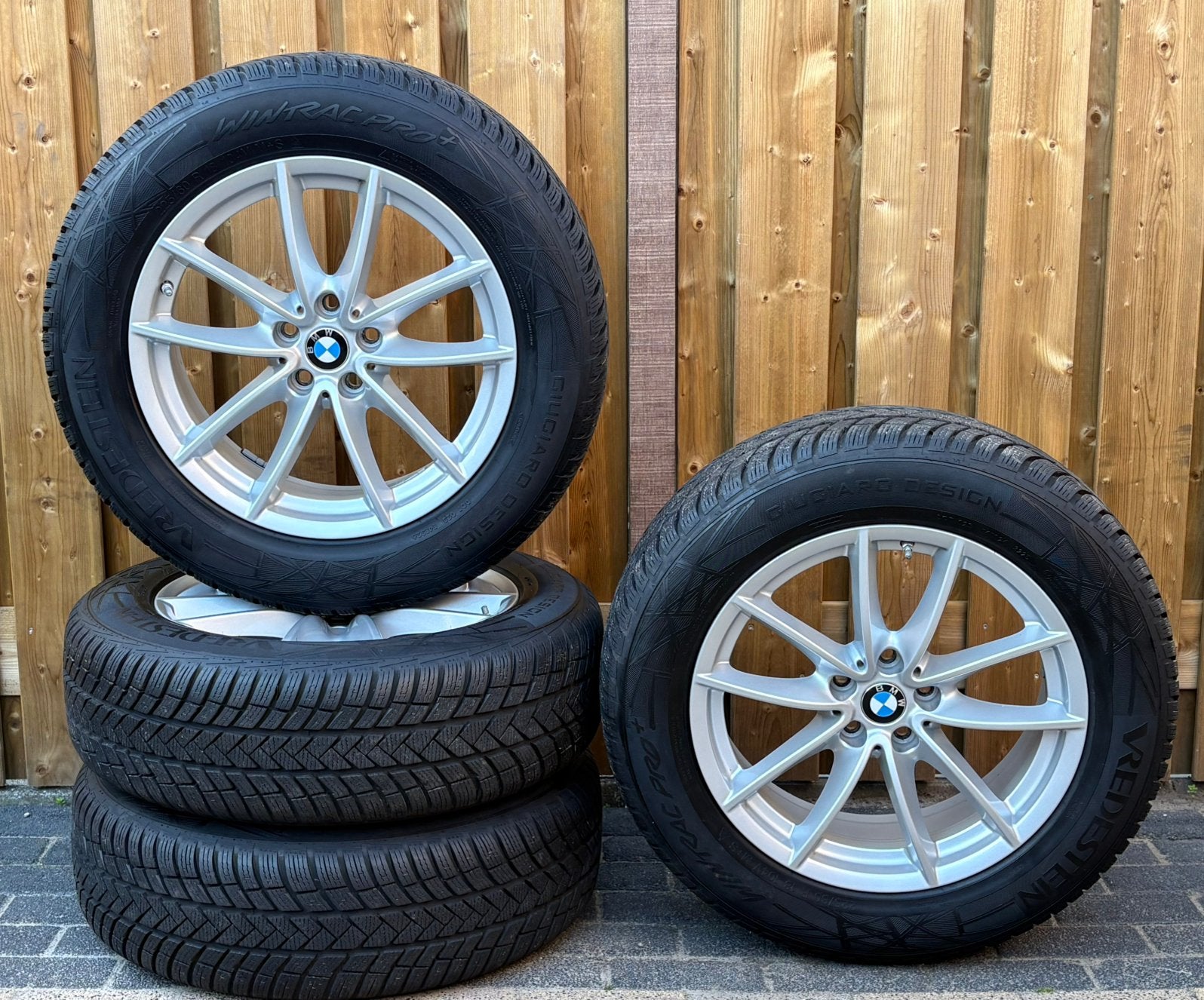 18" Orig Bmw Styling 618 G01 G02 x3 X4 velgen winterbanden, Ophalen, 18 inch, Gebruikt, Banden en Velgen