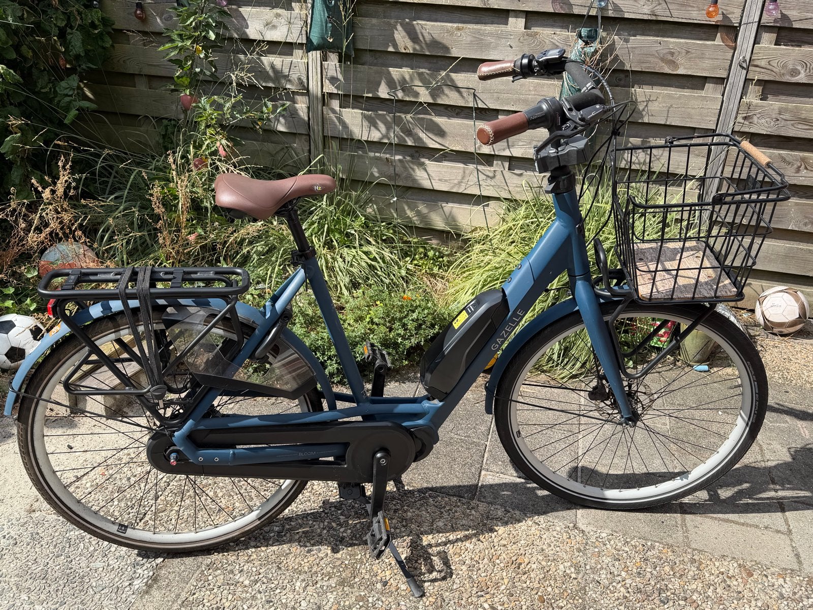 Gazelle Bloom C7 HMS Damesfiets, Fietsen en Brommers, Elektrische fietsen, Ophalen of Verzenden, Zo goed als nieuw, 50 km per accu of meer
