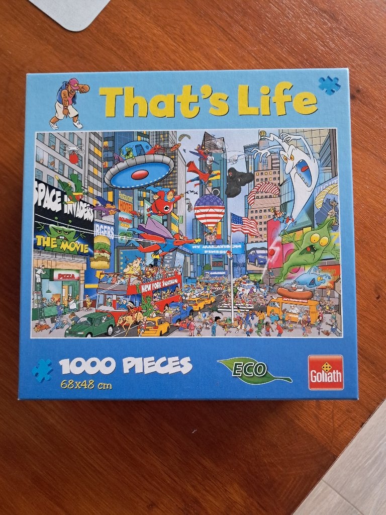 Legpuzzel that,s life 1000 stukjes, Ophalen, 500 t/m 1500 stukjes, Gebruikt, Legpuzzel