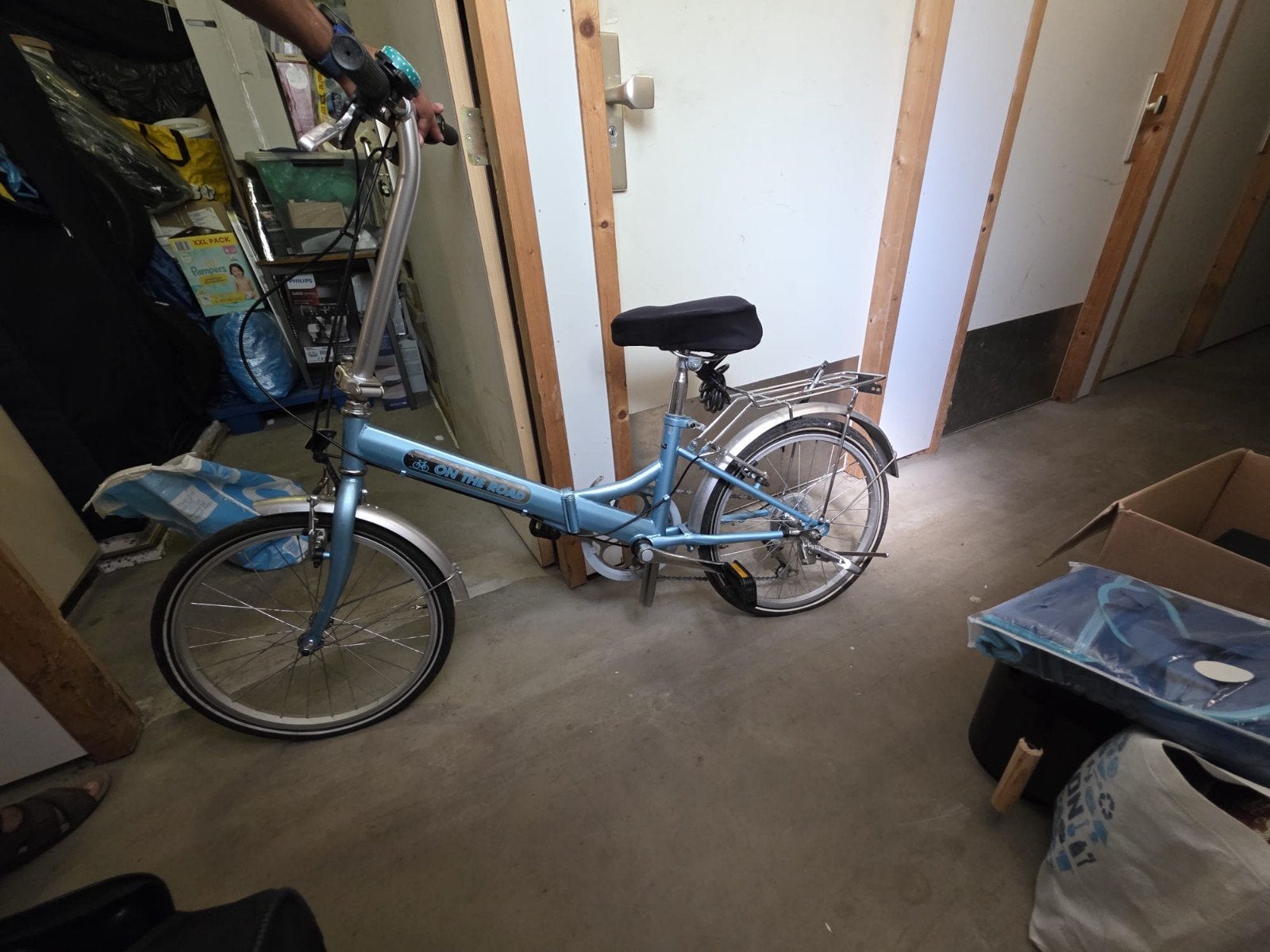Opvouwbare fiets 'On The Road' met Shimano versnellingen, Fietsen en Brommers, Ophalen of Verzenden, Gebruikt, 20 inch of meer