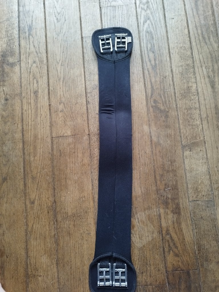 singels dressuur neopreen en leder 75cm, Ophalen of Verzenden, Gebruikt, Dressuur