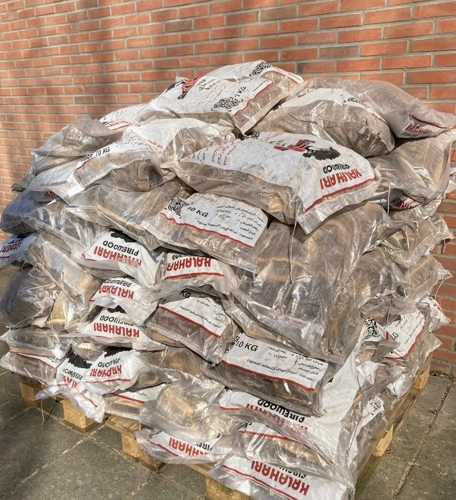 Swarthaak bbq hout haardhout, Tuin en Terras, Haardhout, Minder dan 3 m³, Ophalen