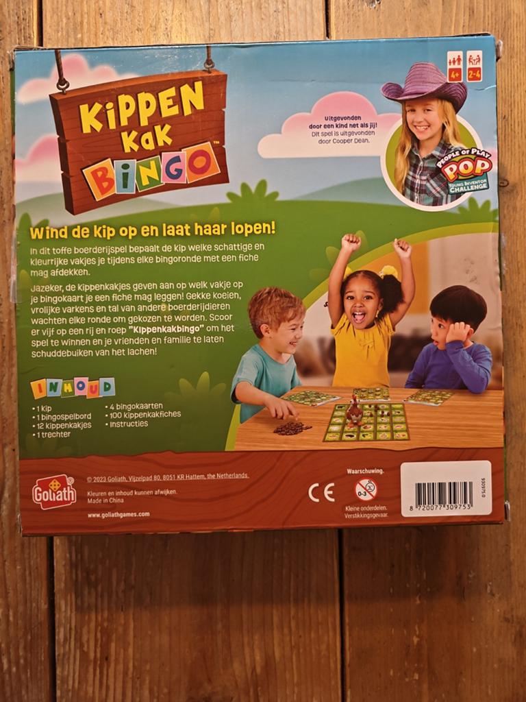 Kippenkak Bingo., Ophalen of Verzenden, 999 Games., 999 Games., 999 Games.