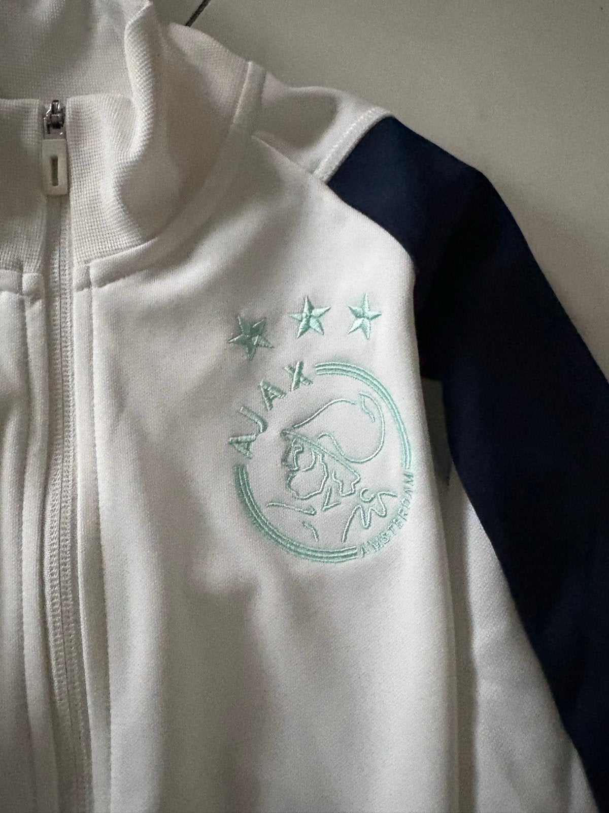 Origineel Wit Ajax Vest Maat S, Kleding | Heren, Wit, Ophalen of Verzenden, Voetbal, Gedragen