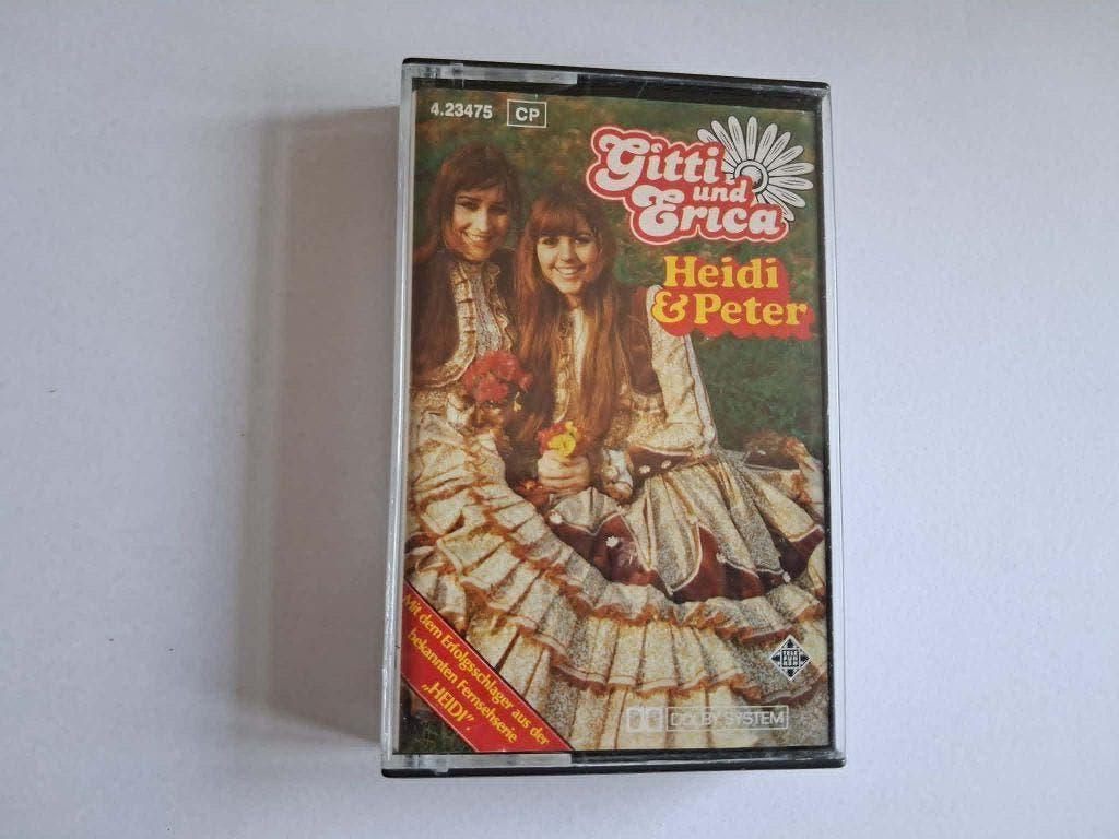 Gitti Und Erica - Heidi & Peter, Cd's en Dvd's, Cassettebandjes, Gebruikt, Ophalen of Verzenden, Origineel, Pop