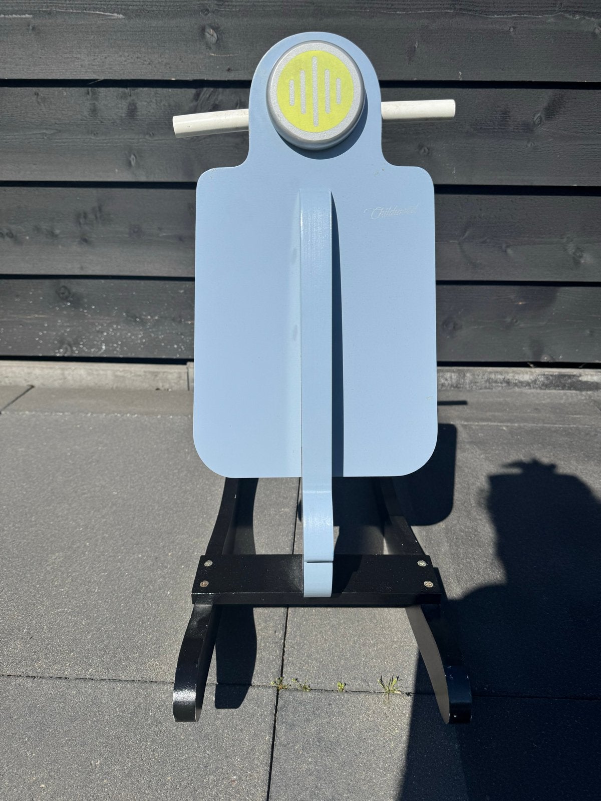 Houten Schommel Scooter - Kinderen, Ophalen, Zo goed als nieuw, Jongen of Meisje