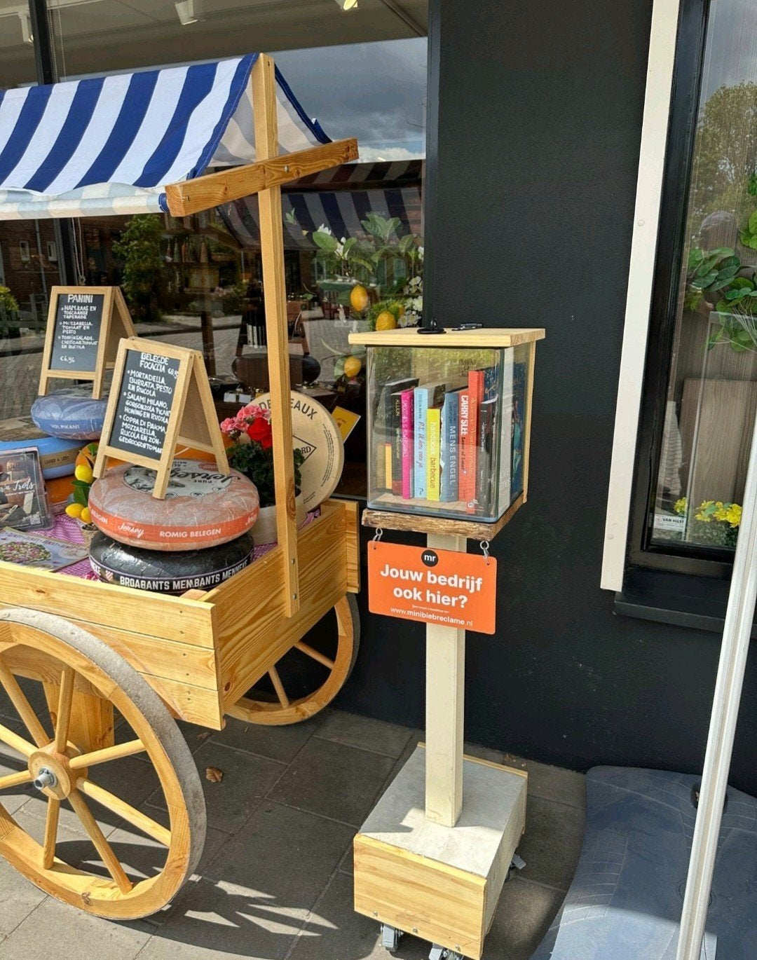 Minibieb Boeken Ruilkastje - Handgemaakt door Midas, Boeken, Ophalen of Verzenden