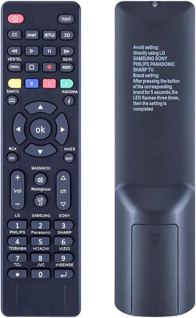 RC-G008 Universele tv-afstandsbediening, Audio, Tv en Foto, Afstandsbedieningen, Nieuw, Universeel, Tv, Ophalen of Verzenden