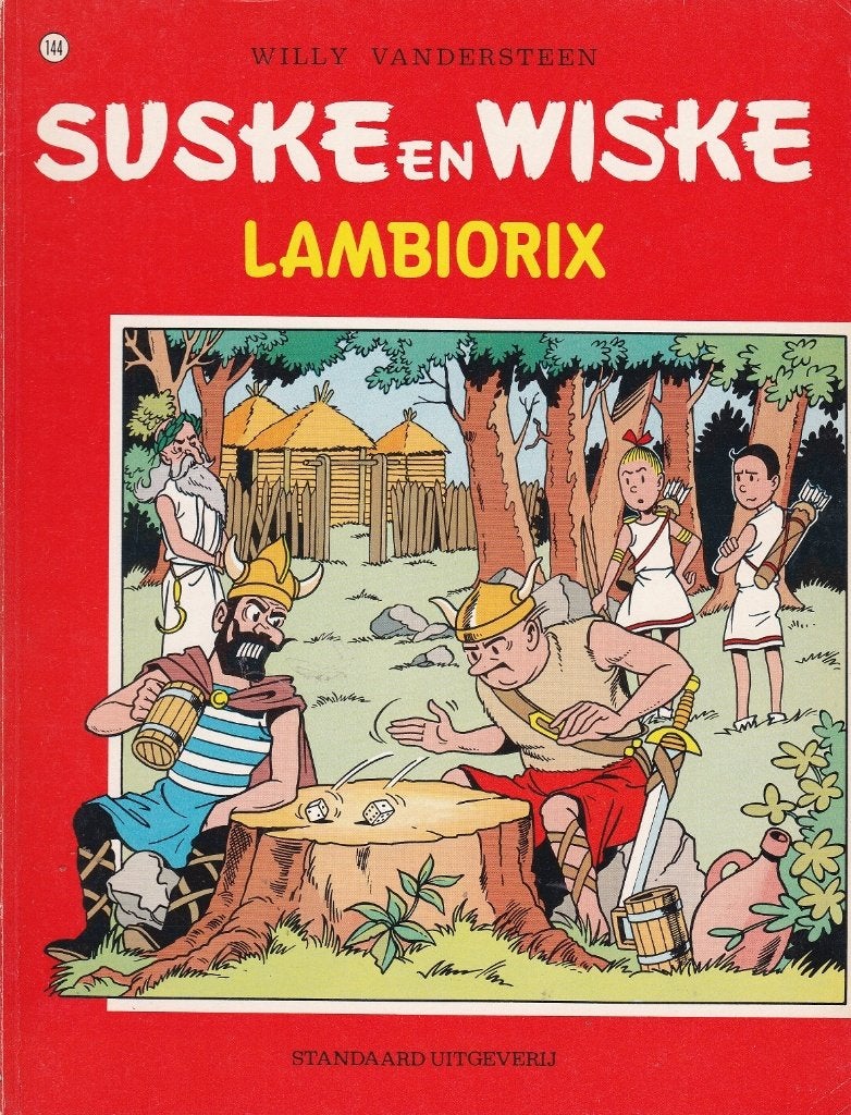 SUSKE EN WISKE – 144 – LAMBIORIX - Willy Vandersteen, Eén stripboek, Ophalen of Verzenden, Gelezen, Willy Vandersteen