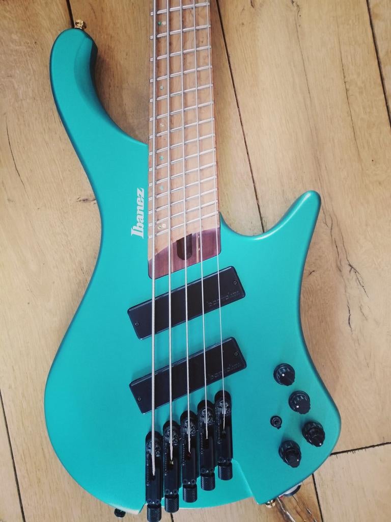 Ibanez EHB1005SMS, Muziek en Instrumenten, Snaarinstrumenten | Gitaren | Bas, Gebruikt, Elektrisch, 5-snarig, Ophalen of Verzenden