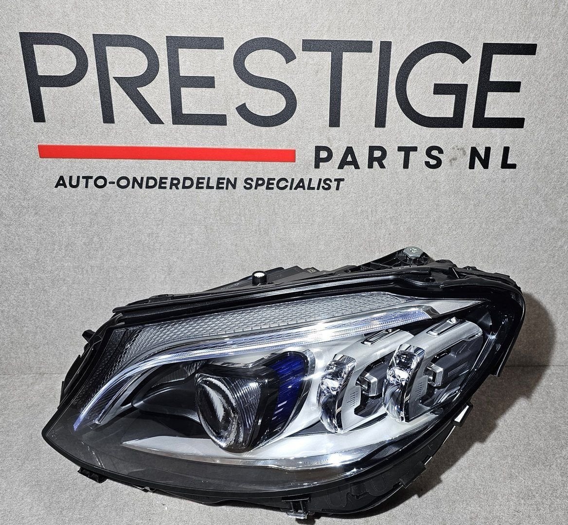 KOPLAMP MERCEDES C KLASSE W205 FACELIFT LINKS MULTIBEAM LED, Gebruikt, -, Ophalen of Verzenden, -