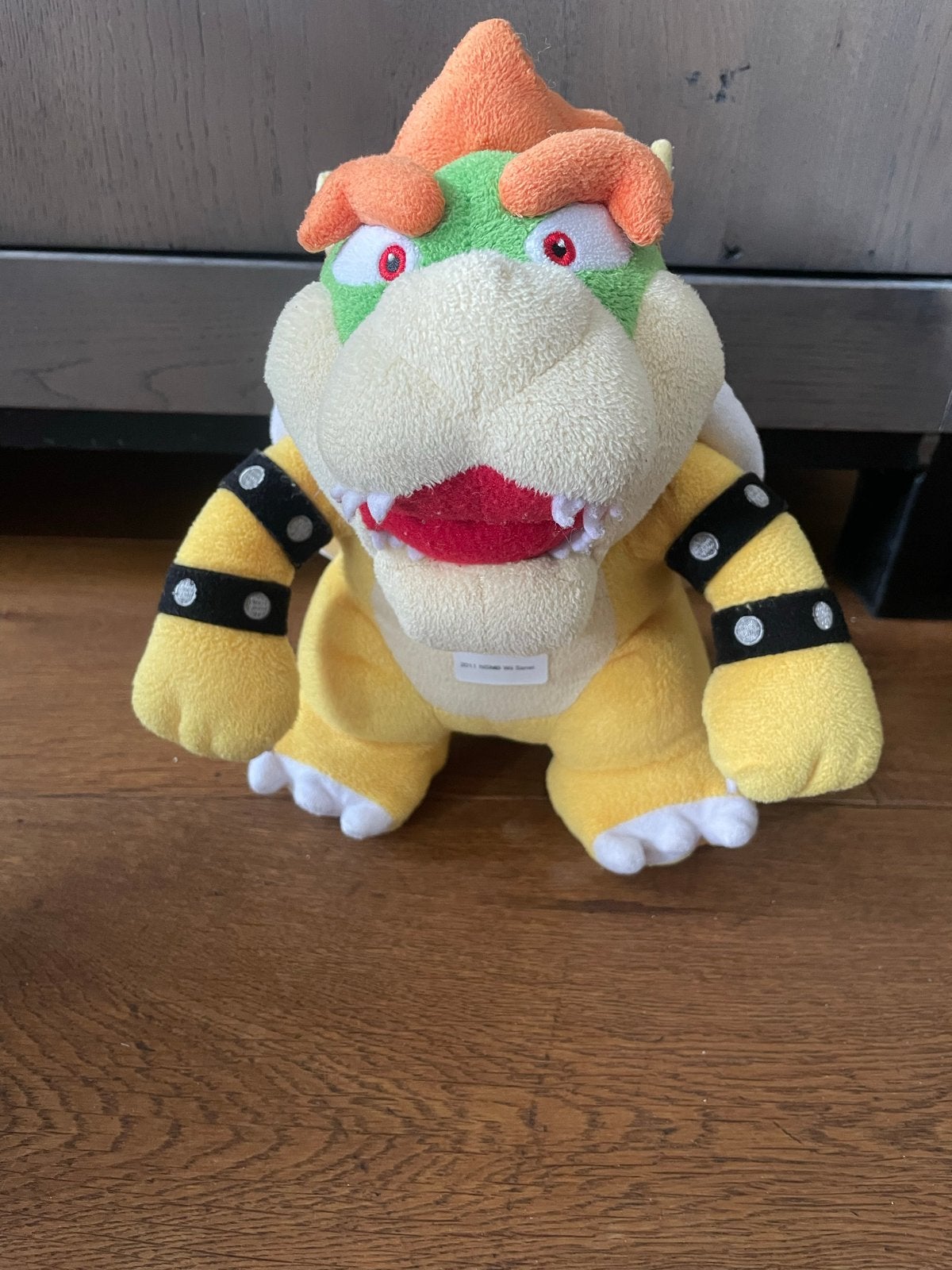 Zeldzame Bowser Knuffel - Super Mario Bros. Wii San-Ei 2011, Overige typen, Nintendo, Middelgroot (20 tot 80 cm), Super Mario
