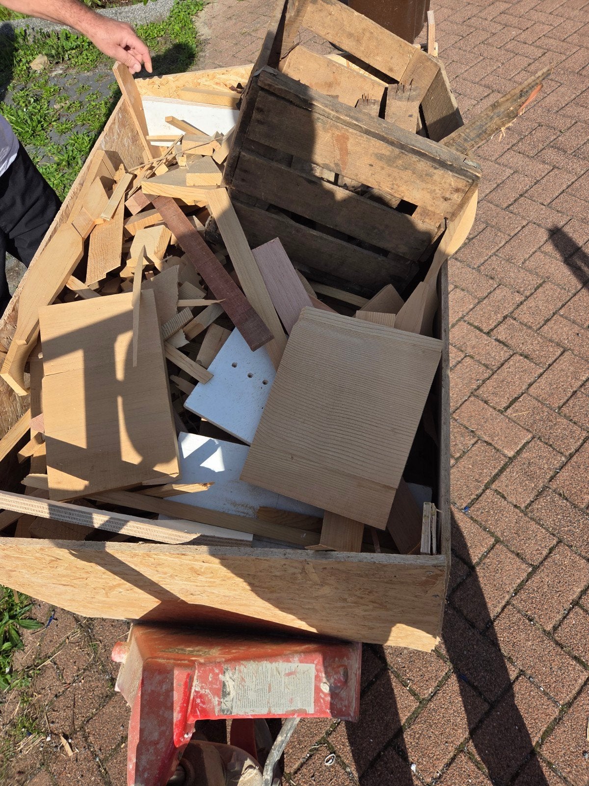 Gratis afvalhout/haardhout op te halen in Veenendaal