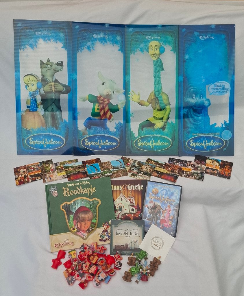 Efteling Kavel: Promotie-items, Boekjes, Figuren & Souvenirs, Verzamelen, Ophalen of Verzenden, Gebruikt, Overige typen