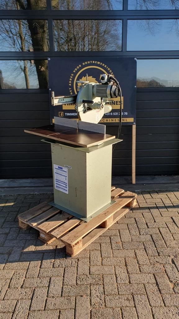 Graule 170 afkortzaag CE geremd SKH gekeurd met rolbaan, Doe-het-zelf en Verbouw, Gereedschap | Zaagmachines, Ophalen of Verzenden