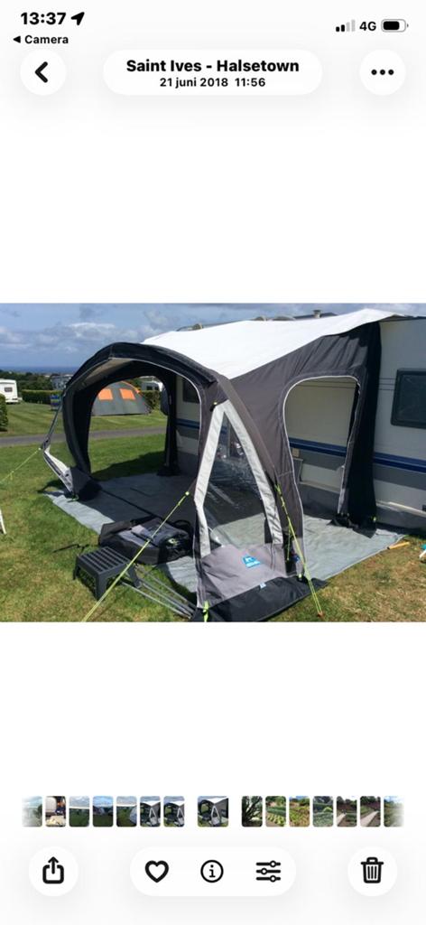 Kampa AIR Pro voortent 420, Ophalen of Verzenden, Zo goed als nieuw, Polyester, Kampa Dometic
