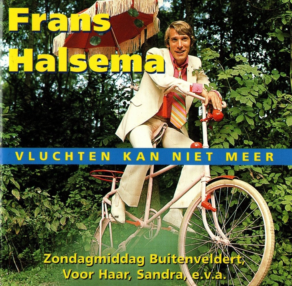 CD Frans Halsema - Vluchten kan niet meer, Ophalen of Verzenden, Zo goed als nieuw, Cabaret of Kleinkunst, Inclusief doosje