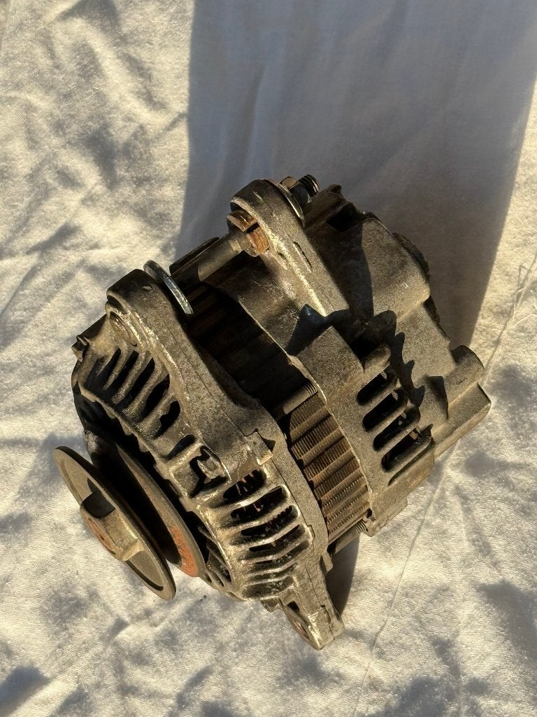 dynamo mitsubishi L2E casalini, Ophalen, Gebruikt