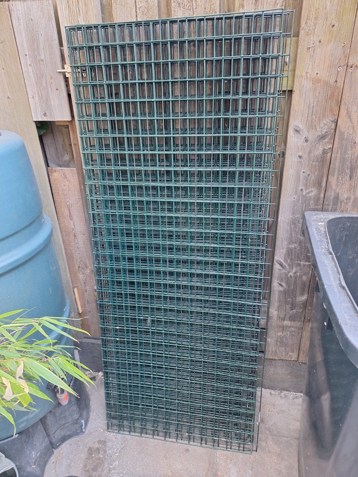 12 stuks groene gaaspanelen 60x150cm, Tuin en Terras, Gaas en Draad, Ophalen, Minder dan 10 meter