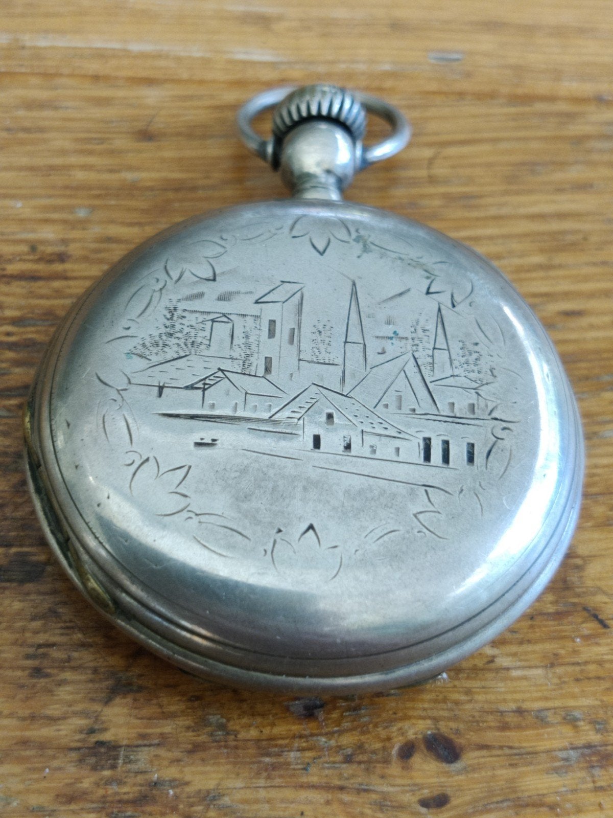zwaar zilveren Vacheron zakhorloge werkt, Ophalen of Verzenden, Zilver, Overige merken, 1900 tot 1930