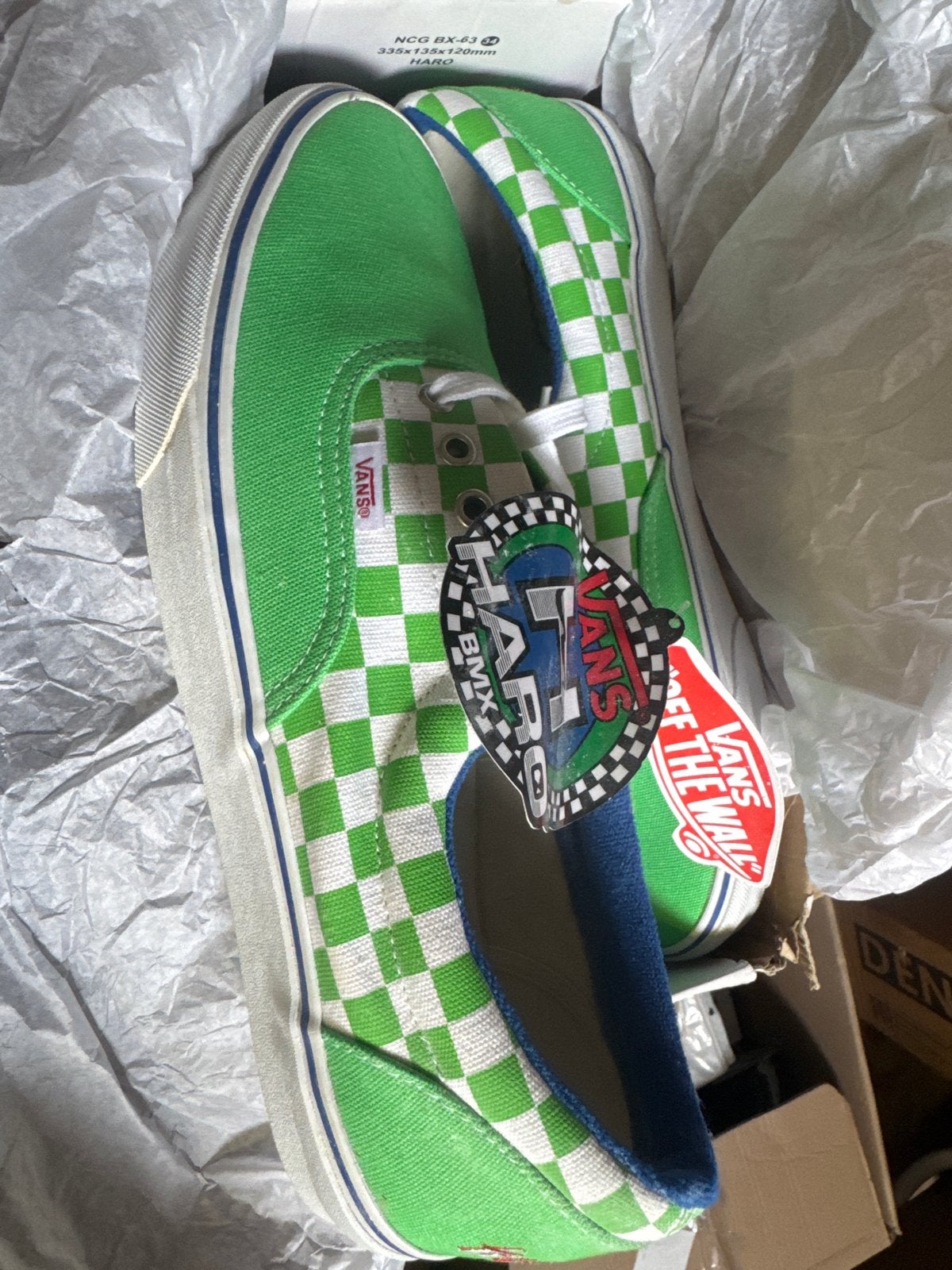 Vans x Haro Freestyler BMX Sneakers Groen/Wit, Ophalen of Verzenden, Nieuw, Sneakers of Gympen