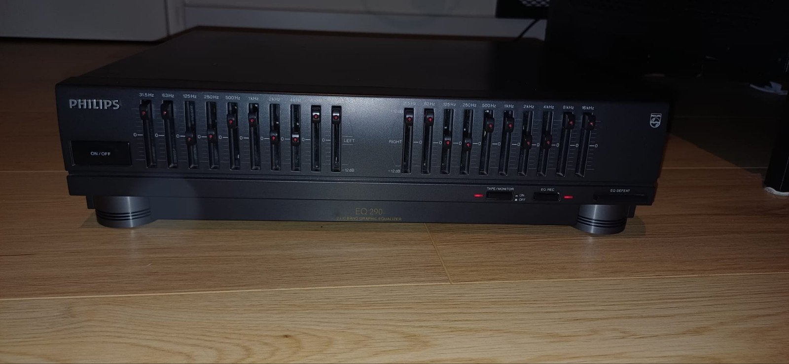 Philips EQ 290 Grafische Equalizer - 2x10 Band, Minder dan 60 watt, Ophalen, Overige merken, Gebruikt