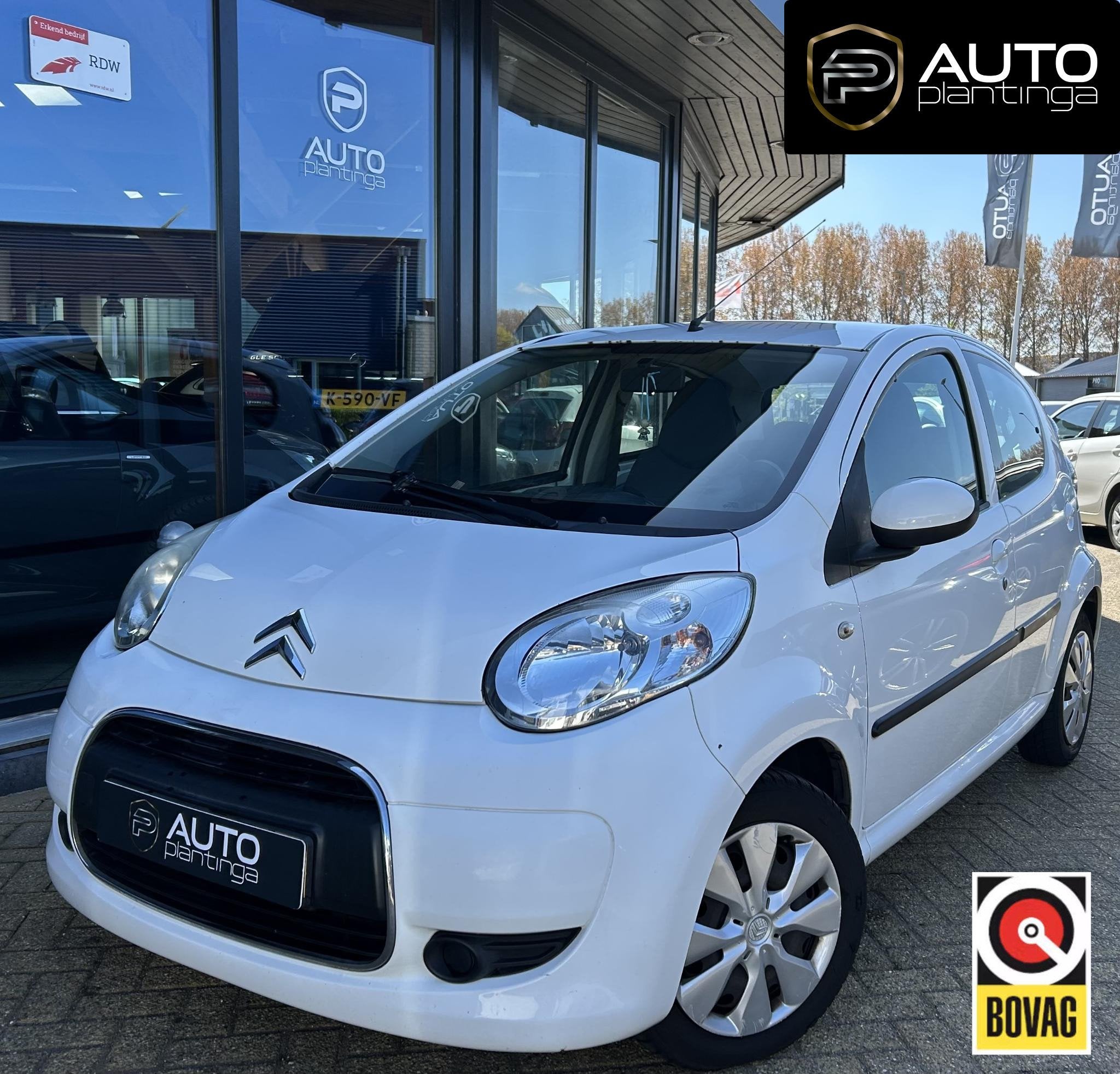 Citroen C1 1.0-12V Ambiance | Airco | 5 Deurs | NL Auto |, Auto's, Voorwielaandrijving, Euro 5, Stof, Gebruikt