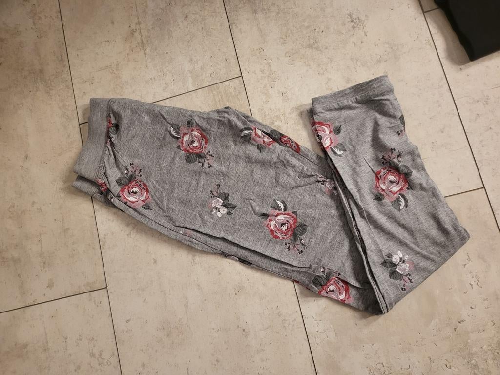 Hunkemöller Legging met bloemenprint - Maat XS, Kleding | Dames, Leggings, Maillots en Panty's, Legging, Overige maten, Ophalen of Verzenden