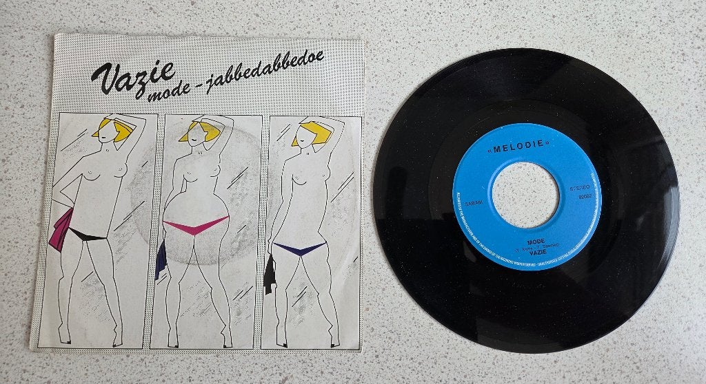 Single Vazie - Mode, Ophalen of Verzenden, Gebruikt, Overige formaten, Levenslied of Smartlap