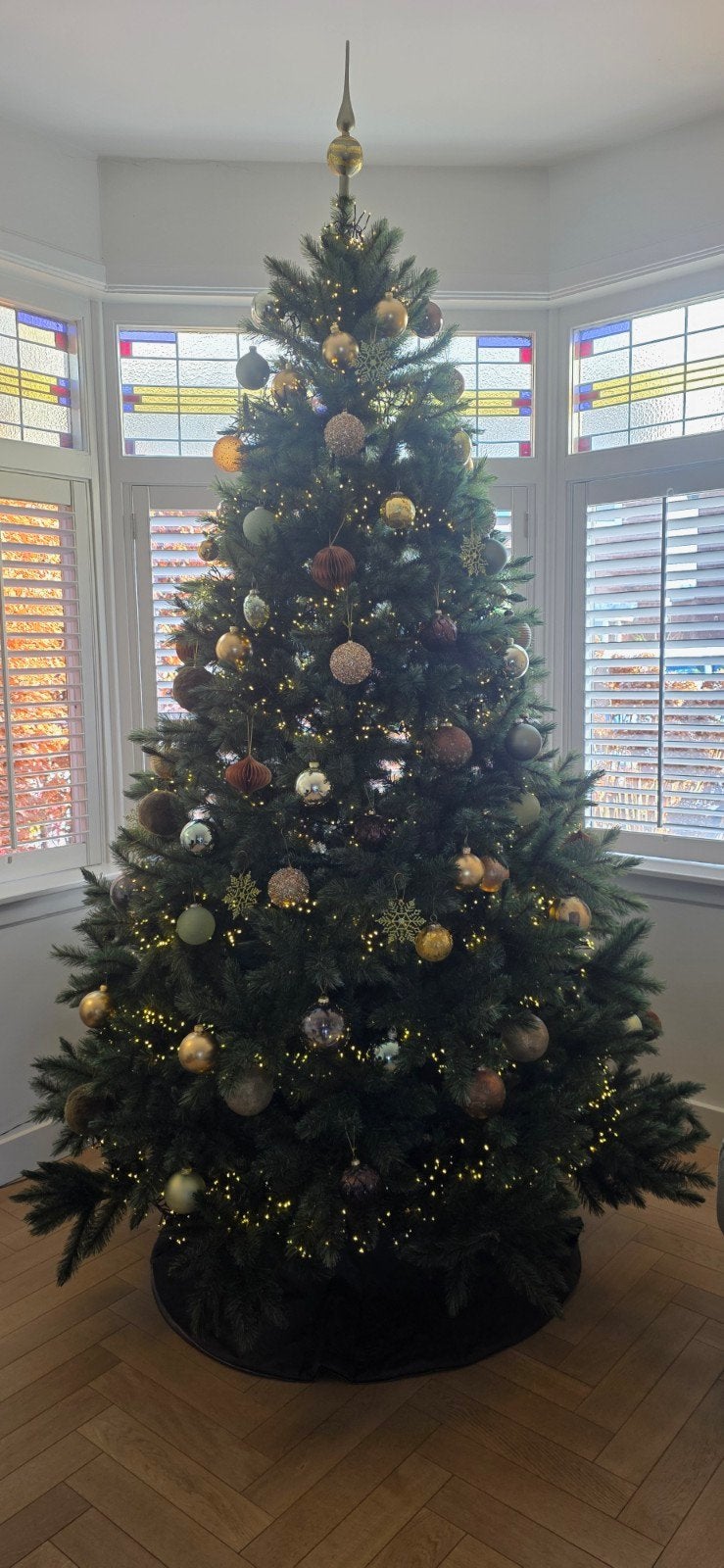 kerstboom 260 cm hoog, Ophalen