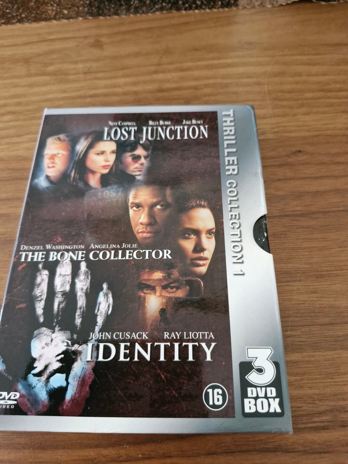 Thriller Collection 3 DVD Box: Lost Junction, The Bone Colle, Vanaf 16 jaar, Nederlands, Actiethriller, Ophalen of Verzenden