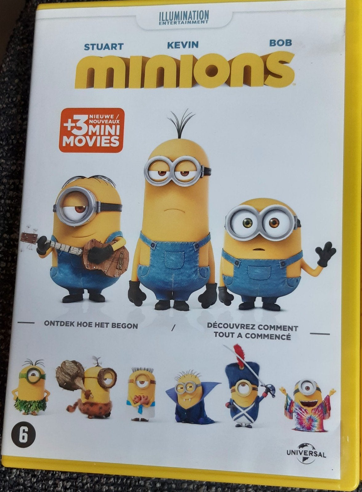 Minions Dvd, Gebruikt, Tekenfilm, Amerikaans, Ophalen of Verzenden