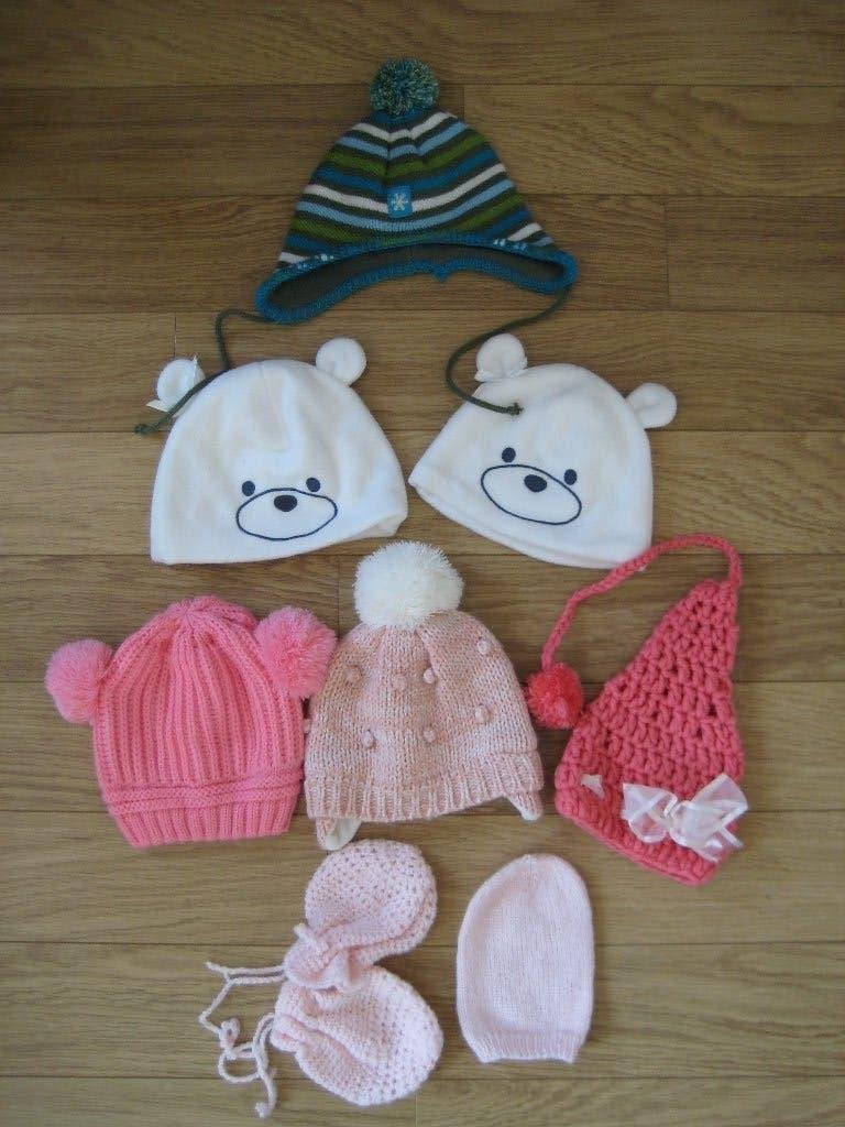 baby mutsjes voor de winter + wantjes diverse maten, Kinderen en Baby's, Babykleding | Mutsen, Sjaals en Wanten, Jongetje of Meisje