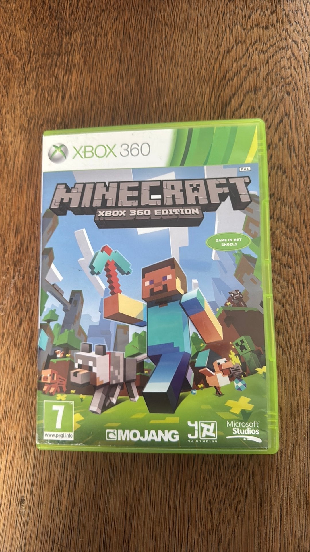 Minecraft xbox 360, 3 spelers of meer, Ophalen of Verzenden, Gebruikt, Vanaf 7 jaar