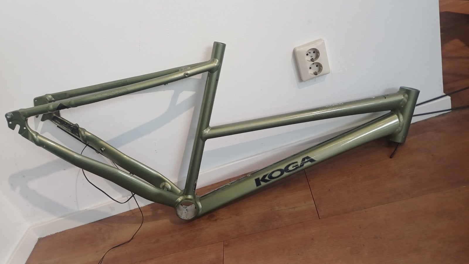 Koga Worldtraveller S frame 47cm, Fietsen en Brommers, Frame, Gebruikt, Ophalen of Verzenden, Aluminium
