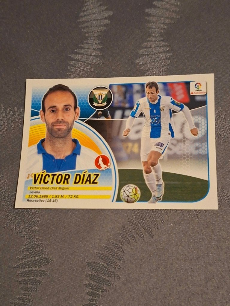 Panini / Sticker : Victor Diaz / Leganes / 2016-2017, Ophalen of Verzenden, Nieuw, Buitenlandse clubs, Poster, Plaatje of Sticker
