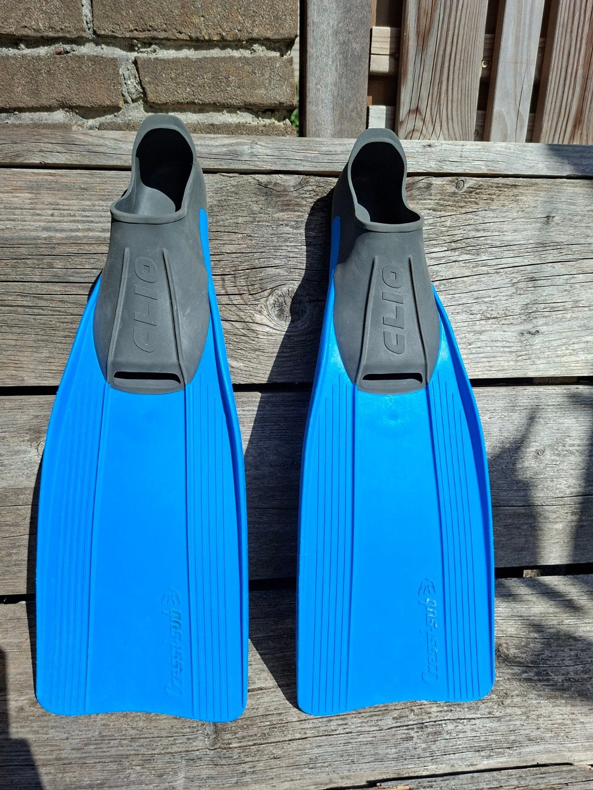 Cressi-sub flippers maat 33/34, Ophalen of Verzenden, Gebruikt, Snorkelvinnen