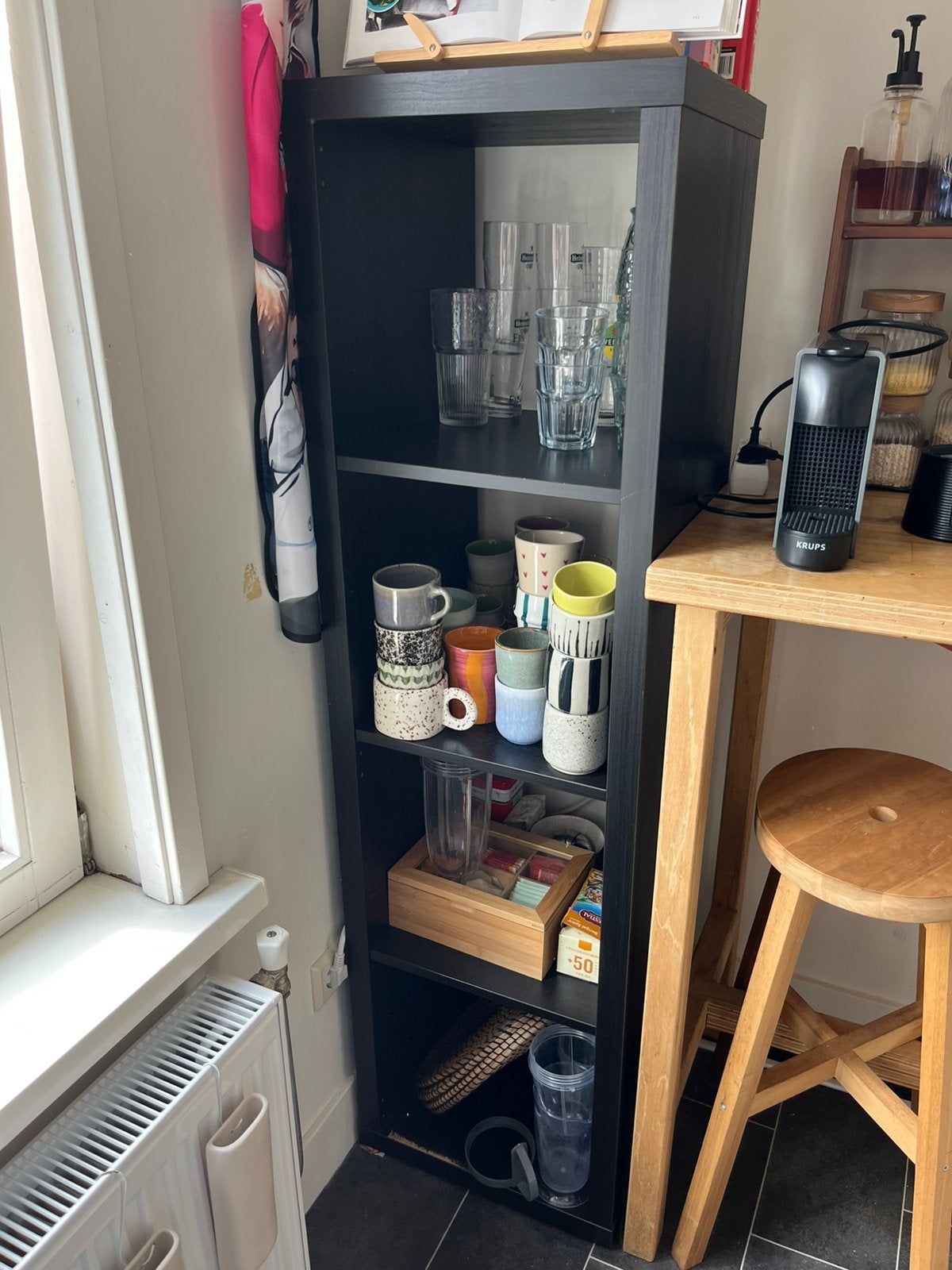 Ikea stellingkast (gratis afhalen 1e week sept), Ophalen, Zo goed als nieuw